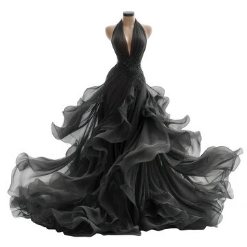 Women's Casual Frock Long Sleeve Party and Office Dress